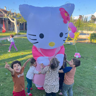 mascotte e personaggi feste a tema bambini Roma