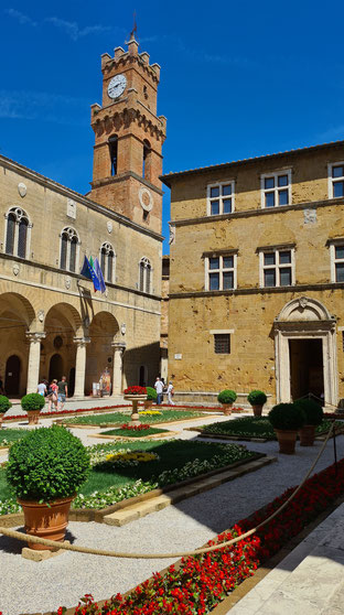 Platz in Pienza