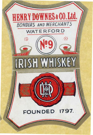 Henry Downes Irish Whiskey
