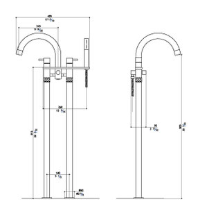 Waschtischarmatur MGS MB507