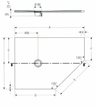NATURE lange Pentagonform R