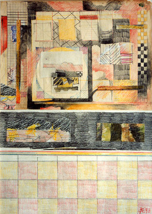 André Bauersfeld Zeichnung Kunst