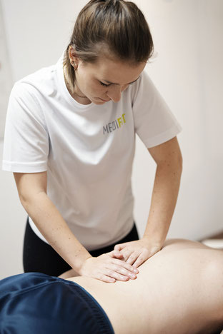 Massage im Physiotherapiezentrum Medifit im Roonhof