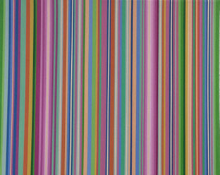 Streifen II | 2020 | 60 x 50 cm | Acryl auf Leinwand 