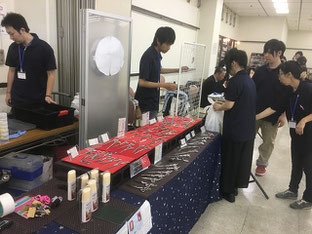 ハサミ バリカン 替刃研ぎ 展示会 
