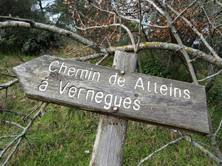 Alleins, Vernègues, Chateau Bas : 13 janvier 2019;          Rando Galette des Rois