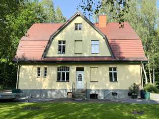 14806 Belzig, Landhausvilla mit zwei Wohneinheiten in traumhafter Naturlage, Mehrgenerationenhaus, Sauna