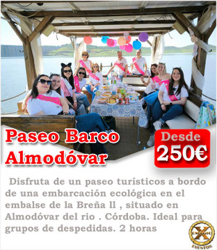 paseos en barco ecológico en Córdoba