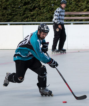 Volle Konzentration: Janik Schwedler. Foto: Lütge