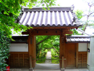 Tempeleingang in Kyoto