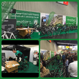 e-motion Nürnberg: Großes Interesse an e-Bikes auf der Freizeitmesse