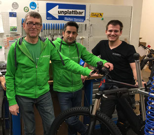 Inspektion für die e-Bike Saison 2020 in der e-motion e-Bike Welt Göppingen