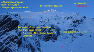 Cascade de glace valloire, el cigarillo, chorum mauriennais, ski valloire