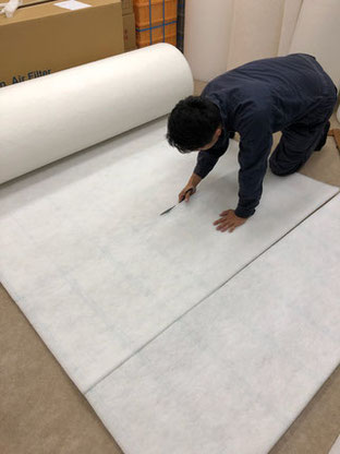 フィルターのオーダーカット