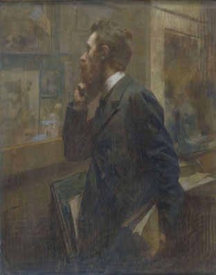 ꧁ René Joseph Gilbert, Le Critique, 1912 ꧂