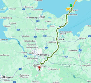 02.08.2025 - 221 km - Von Fehmarn bis in die Nordheide