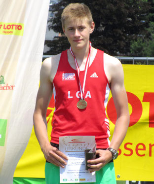 Moritz Rimbach LGA in Gelnhausen Hochsprung 2017