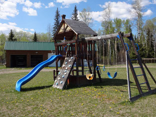 Picture of the plaground at Wettstone Guest Ranch
