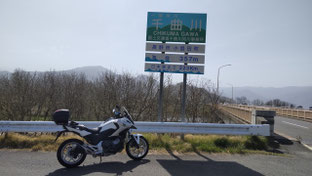 P-02 千曲川岸で休憩