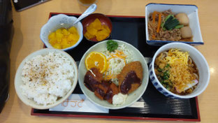P-01　はづきでランチ　900円。美味