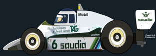 Keke Rosberg by Muneta & Cerracín