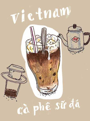 ベトナム　カフェスアダー　ベトナムコーヒー