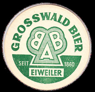 Bierdeckel BAB Grosswald Brauerei Alexander Bauer