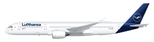 Airbus A350-900 - D-AIXY "Fürth"