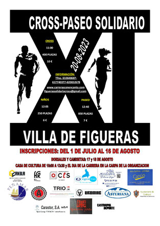XI CROSS SOLIDARIO DE FIGUERAS - Figueras (asturias), 20-08-2023
