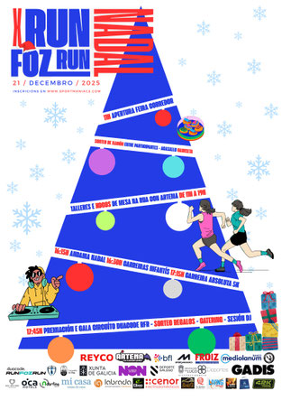 X RUN FOZ RUN NADAL - Foz, 21 Diciembre 2025
