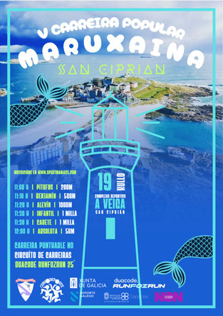 V CARRERA POPULAR MARUXAINA - Cervo, 19 Julio 2025