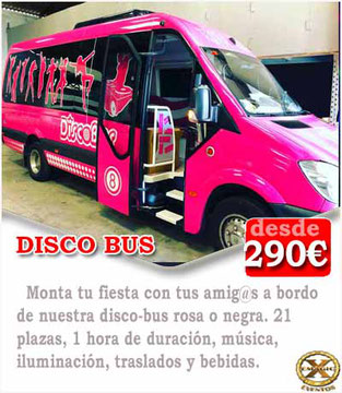 disco bus en cadiz para comuniones