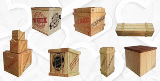 CAJAS DE MADERA
