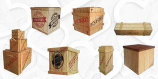 CAJAS DE MADERA