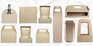 CAJAS RELF BOX LUNCH BOTELLA FLORES MICROCORRUGADO 