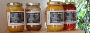 pots de miel de miel et goûter d'antan en deux sevres