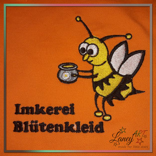 Logostickerei Imkerei Nürnberger Landkreis von LaneyART