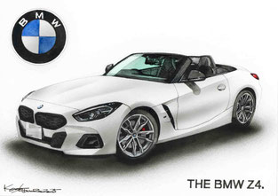 BMW Z4のイラスト