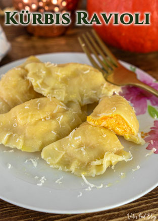 Kürbis Ravioli