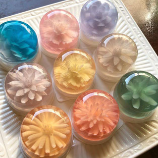 Flower Jelly Soap Handmade Soap Workshop Aromatica Niigata Tsubame City