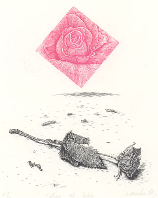 2014　Colour of Mine　17. 5x 14. 5cm-Limited Edition 30　Wood Engraving ￥15,000