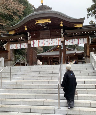 ※この写真は幸先詣の際のものです