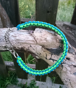 Geflochtenes Zugband mit Kette