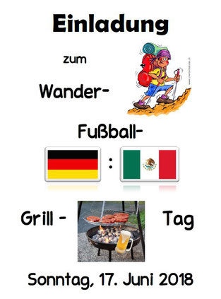 Wander- Fußball- Grilltag