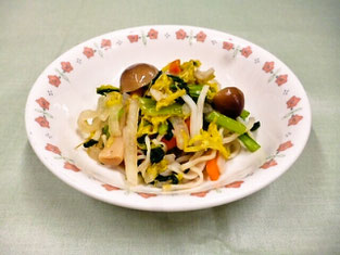 菊花あえ あびこの給食レシピ