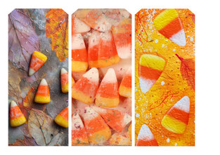 #06 VAULTOBER CANDY CORN GIANT TAGS