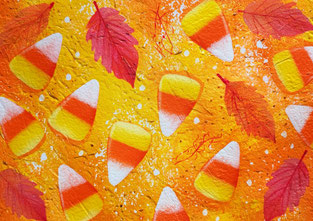 #06 VAULTOBER CANDY CORN JUNK JOURNAL BACKGROUND 3