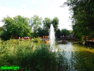 Spritztour für Seefahrer abc rides interaktive Wasserfahrt Bootsfahrt Erlebnispark Tripsdrill Cleebronn Baden Württemberg Freizeitpark Themepark Wildpark Attraktionen Fahrgeschäfte Park Plan Parkplan Map Guide Anfahrt Adresse Achterbahn 