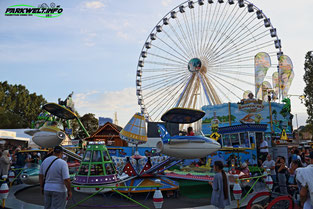 Mondflug Moser Someplas Pressluftflieger Kirmes Volksfest