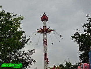 Lighthouse Tower Funtime Skyflyer Sky Flyer Holiday Park Freizeitpark Kettenkarussell